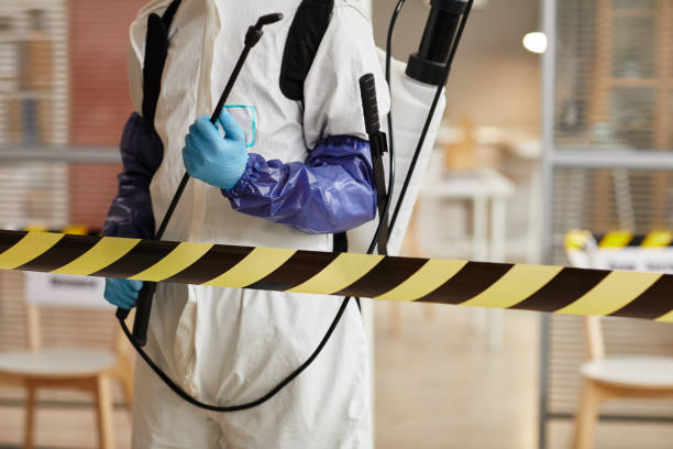 Professional Trauma Scene Cleanup technician working in Lyons, MI